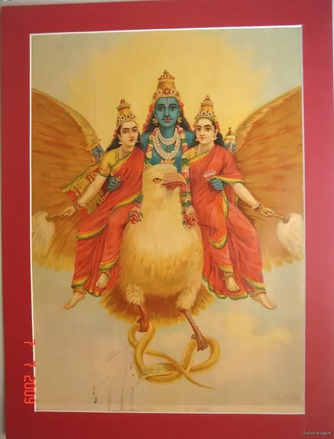 கருட வாகனத்தில் பெருமாள்